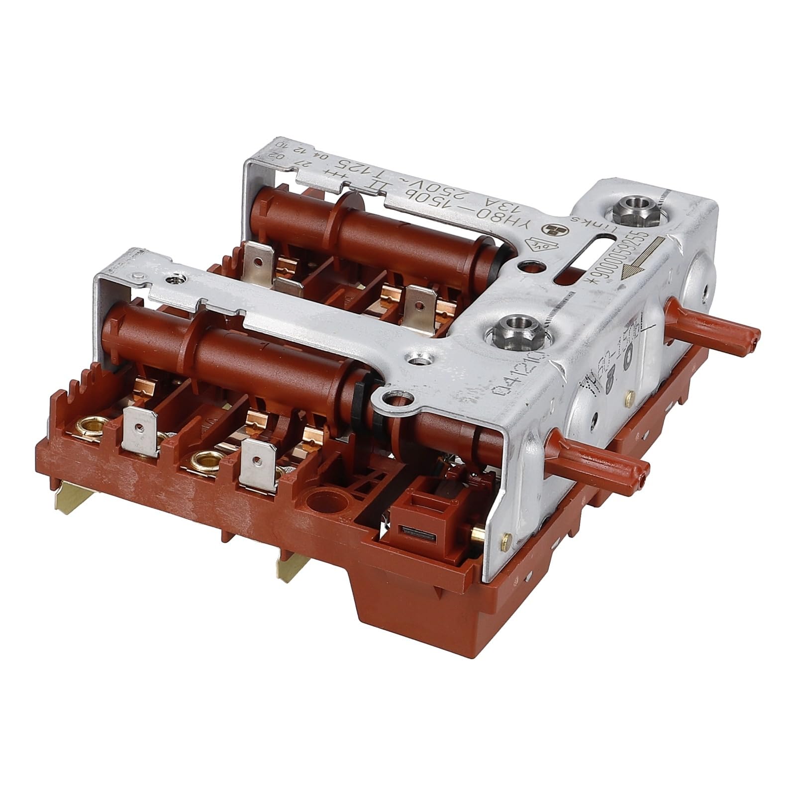 easyPART Kompatibel/Ersatz für BOSCH 00496803 Kochplattenschalterblock Schalterblock 2facher Energieregler links Kochfeld Herd Siemens 496803 YH80-1/50bI Kochplatten stufenlose Regulierung passend