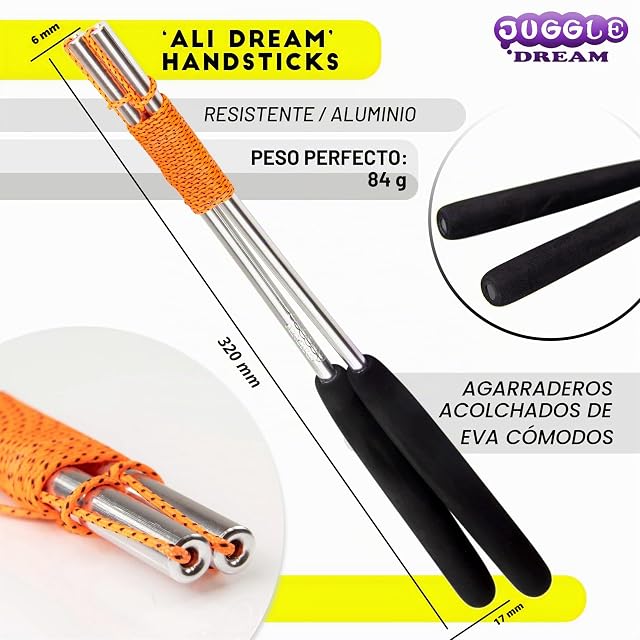 Foto 3 de 8 de Juggle Dream Jester Diábolo Set para Malabares