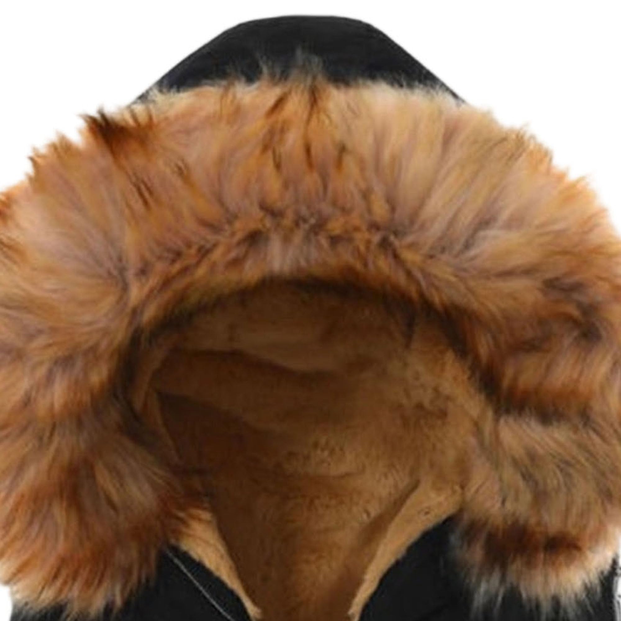 Damen Winter Warm Gefüttert Outerwear Casual Fitted Snap Hooded Parka