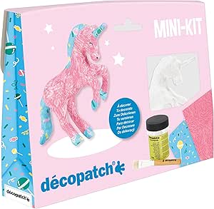 Décopatch Tierfiguren Set - 5 Pappmaché Figuren Zum Basteln Und Dekorieren