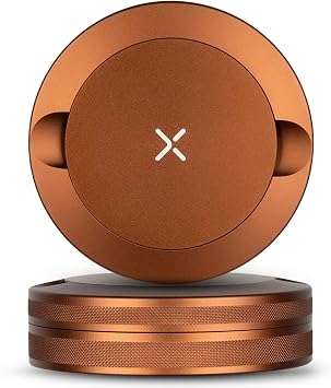 TinX Metal Container - Aluminum Twist Closure Case with Knurled Grip, Spill-Resistant and Strong Grip EDC Pocket Storage Can Copper