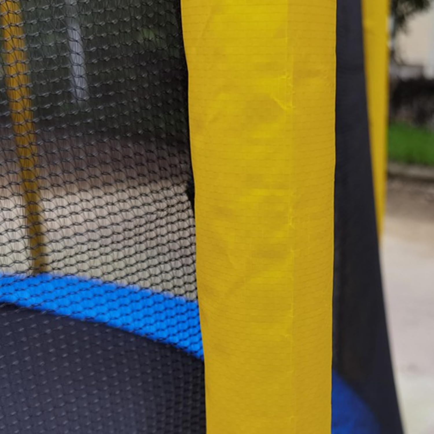 Trampoline Safety Fence Outdoor Garden Replacement Net Anti-Ultraviolet Tear-Resistant for 8/10/12FT Round Trampoline