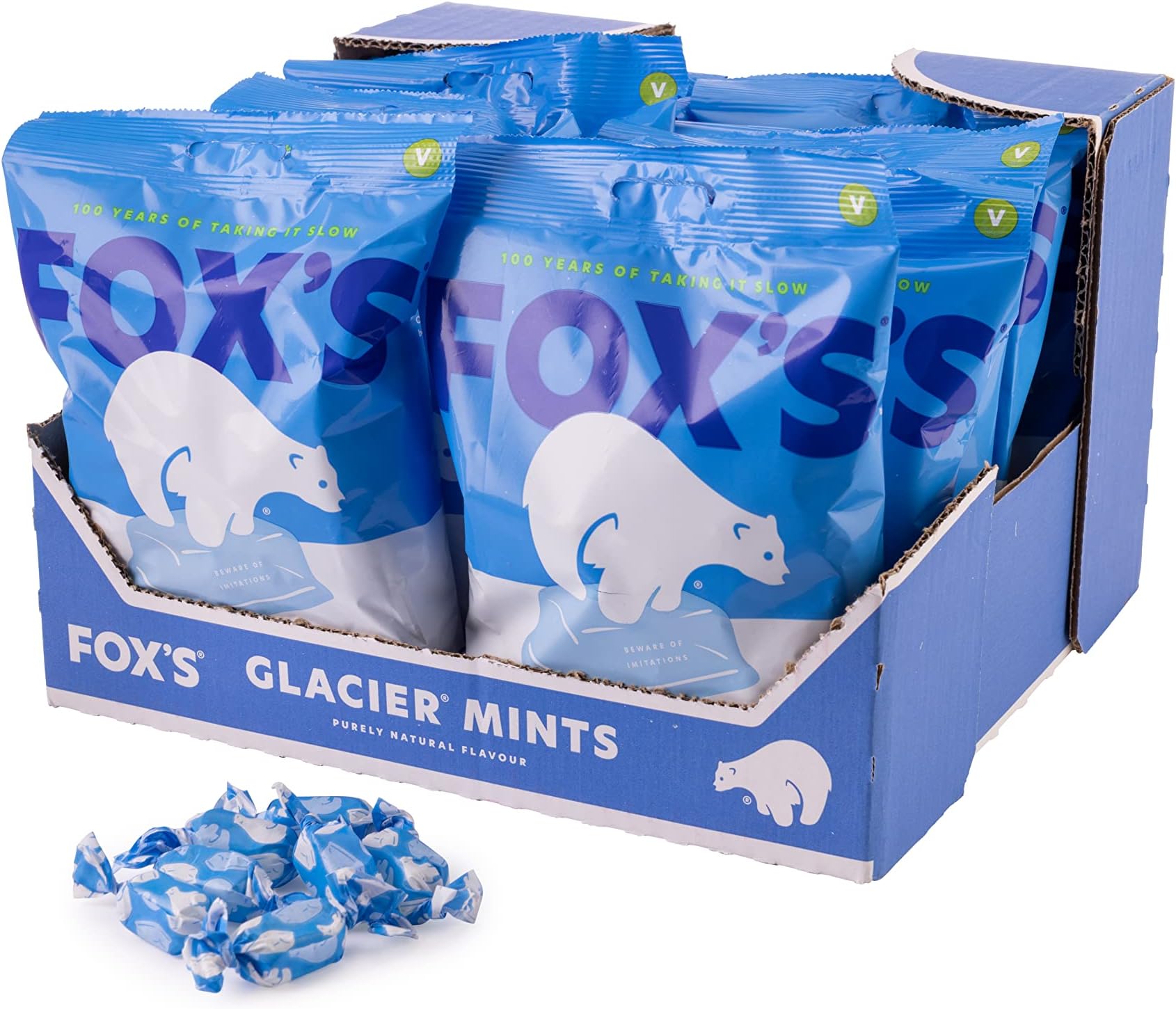 Fox's Glacier, Mint, 200 g, Pack of 12