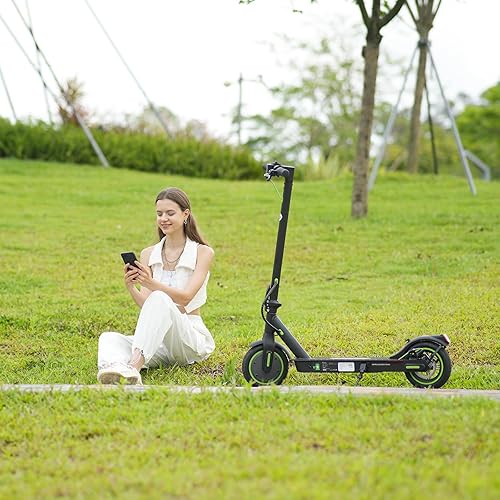 Miniatura 8 de isinwheel Electric Scooter, 17 Miles &amp; 18 MPH(MAX Ver. 22 Miles &amp; 21 MPH) Commuting Electric Scooter, 350W Motor(MAX Ver. 500W) 8.5 10 inch Solid
