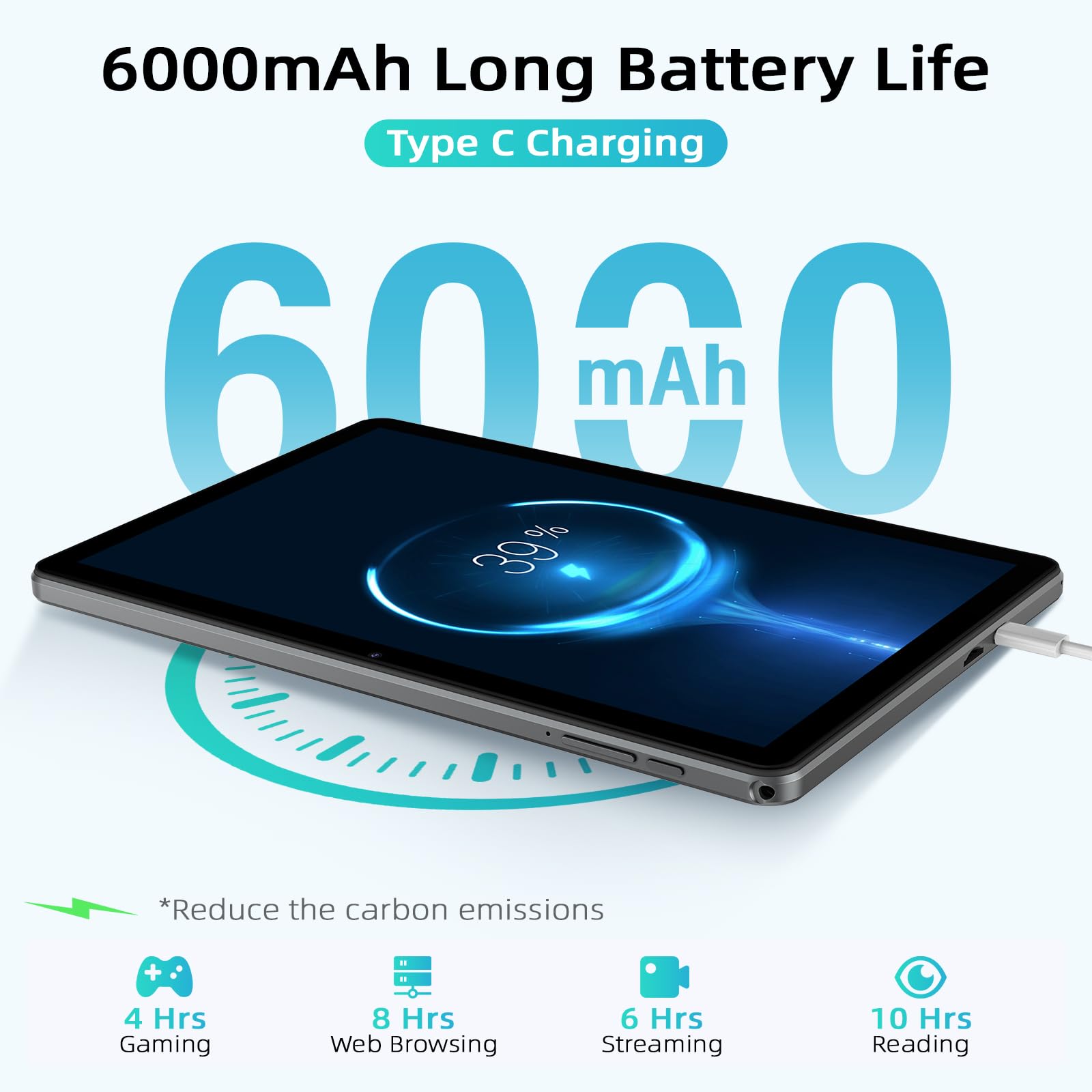 Amazon.com : 10 Inch Tablet,Android 15 Tablet with Octa-core