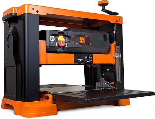 Miniatura 3 de WEN Juego de cuchillas y cepilladoras de sobremesa en espiral de 15 amperios y 13 pulgadas