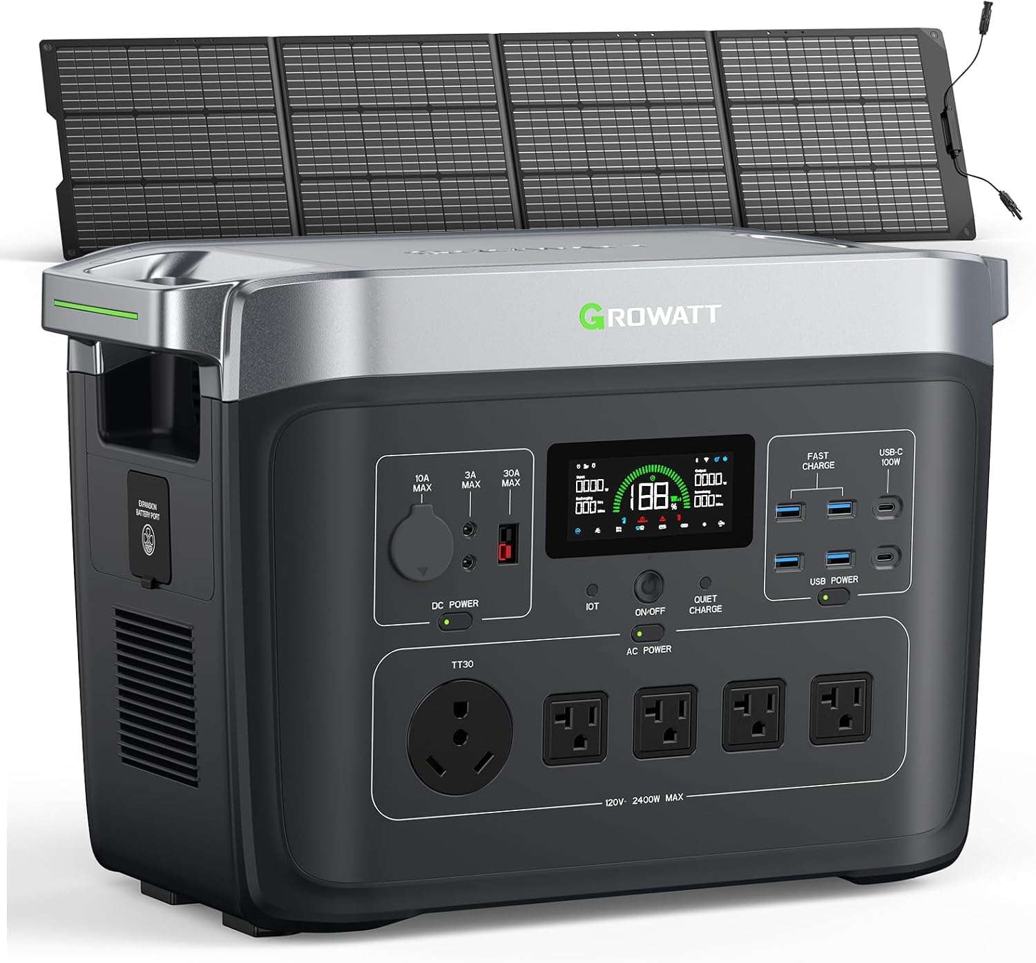 Amazon.com : GROWATT INFINITY 2000 Pro Portable Power Station with