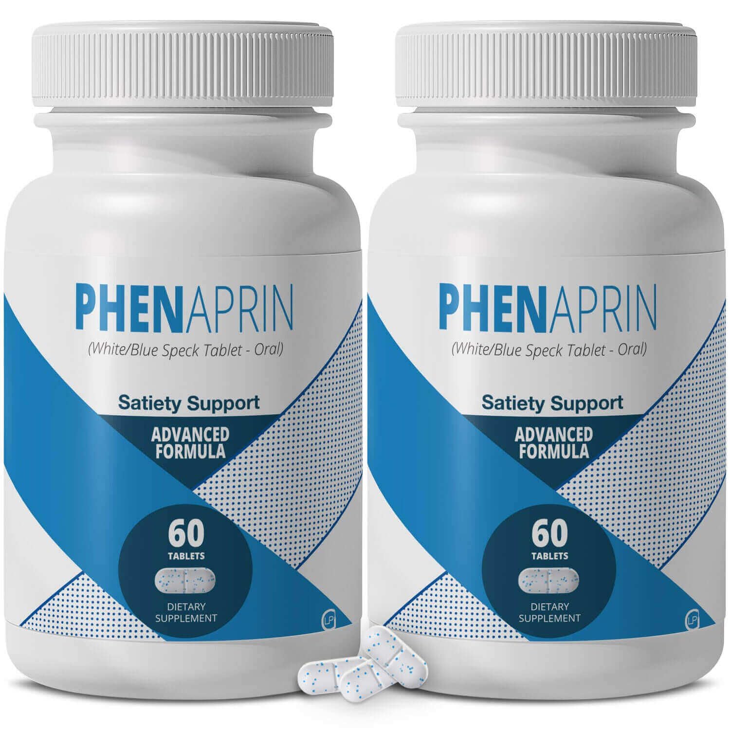 PhenAprin Appetite Suppressant, Weight Loss Pills for Women and Men 2 Pack 60 Count (Pack of 2)