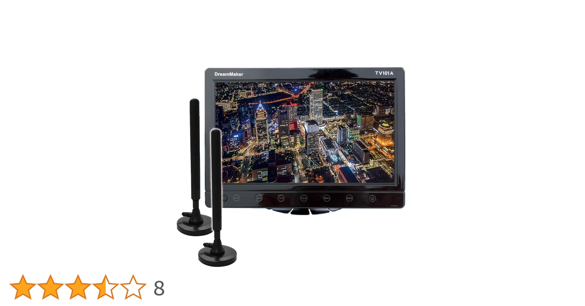 Amazon | ドリームメーカー フルセグ カーテレビ 10.1インチ
