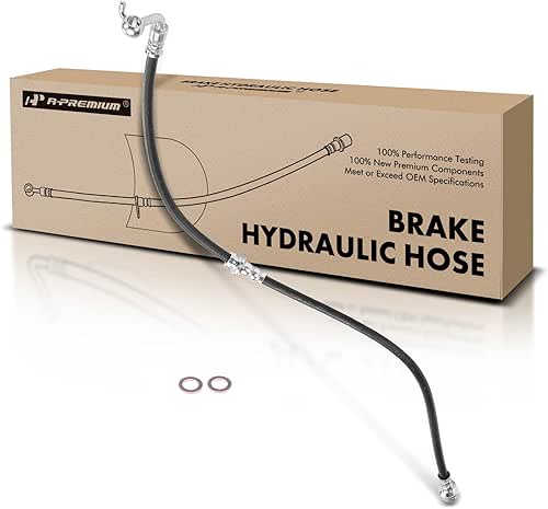 A-Premium Brake Hydraulic Hose Compatible with Select Nissan and Suzuki