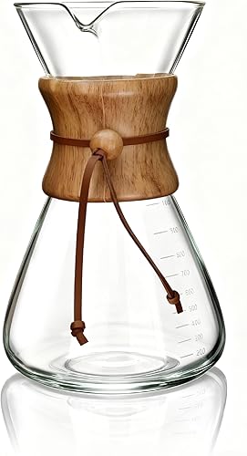 Miniatura 2 de AGOGO Set de cafetera Pour Over Classic Series con filtro de 10 tazas de forma delgada