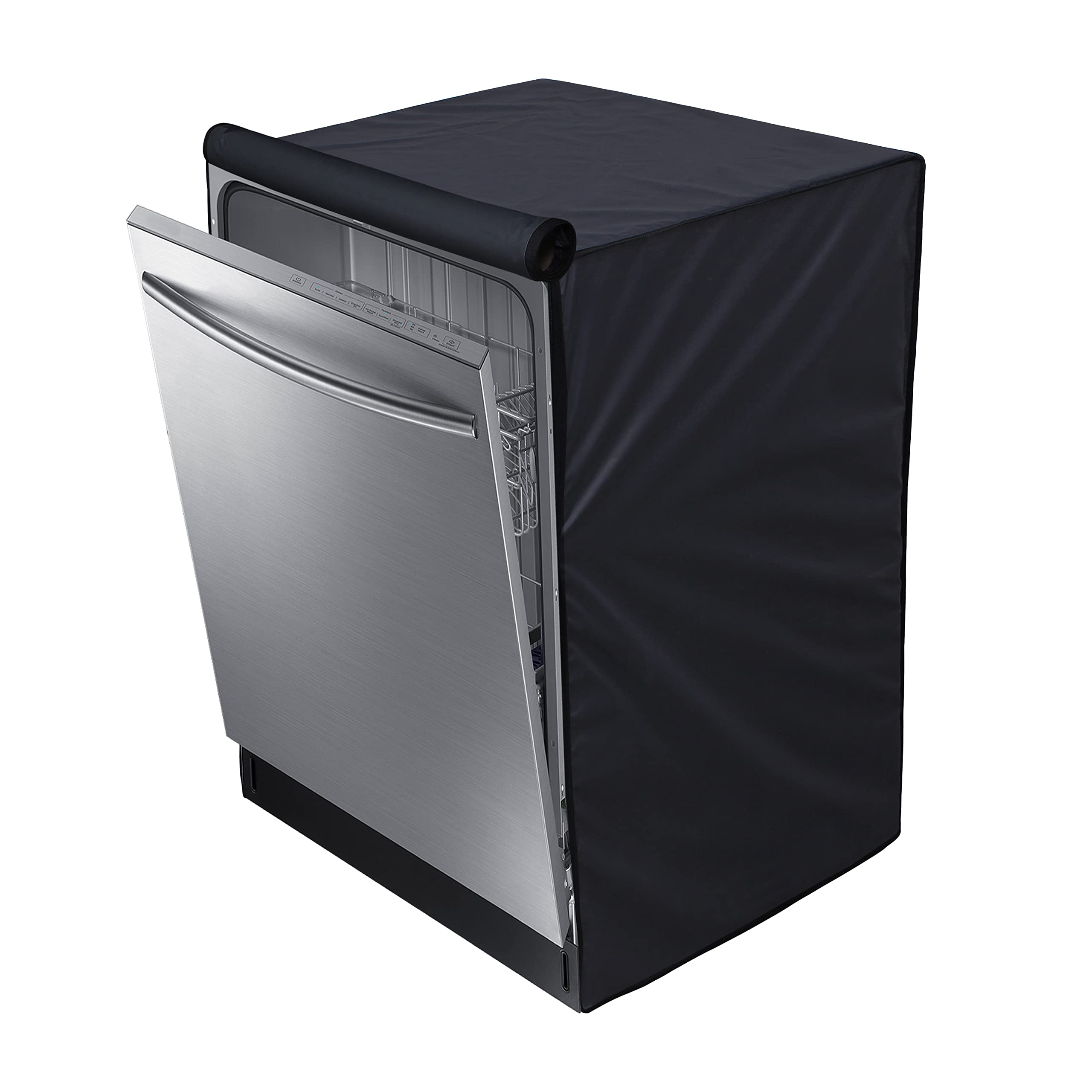 Star Weaves Waterproof & Dustproof Dishwasher Cover Suitable for IFB LG Bosch Voltas Samsung Midea (Grey)