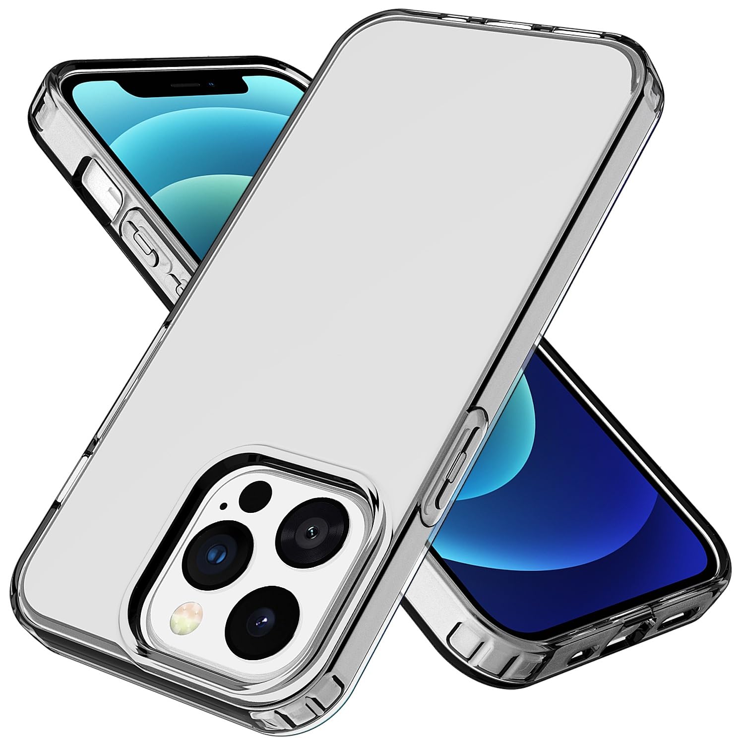 Coque iPhone 13 Pro transparente antichoc en TPU souple