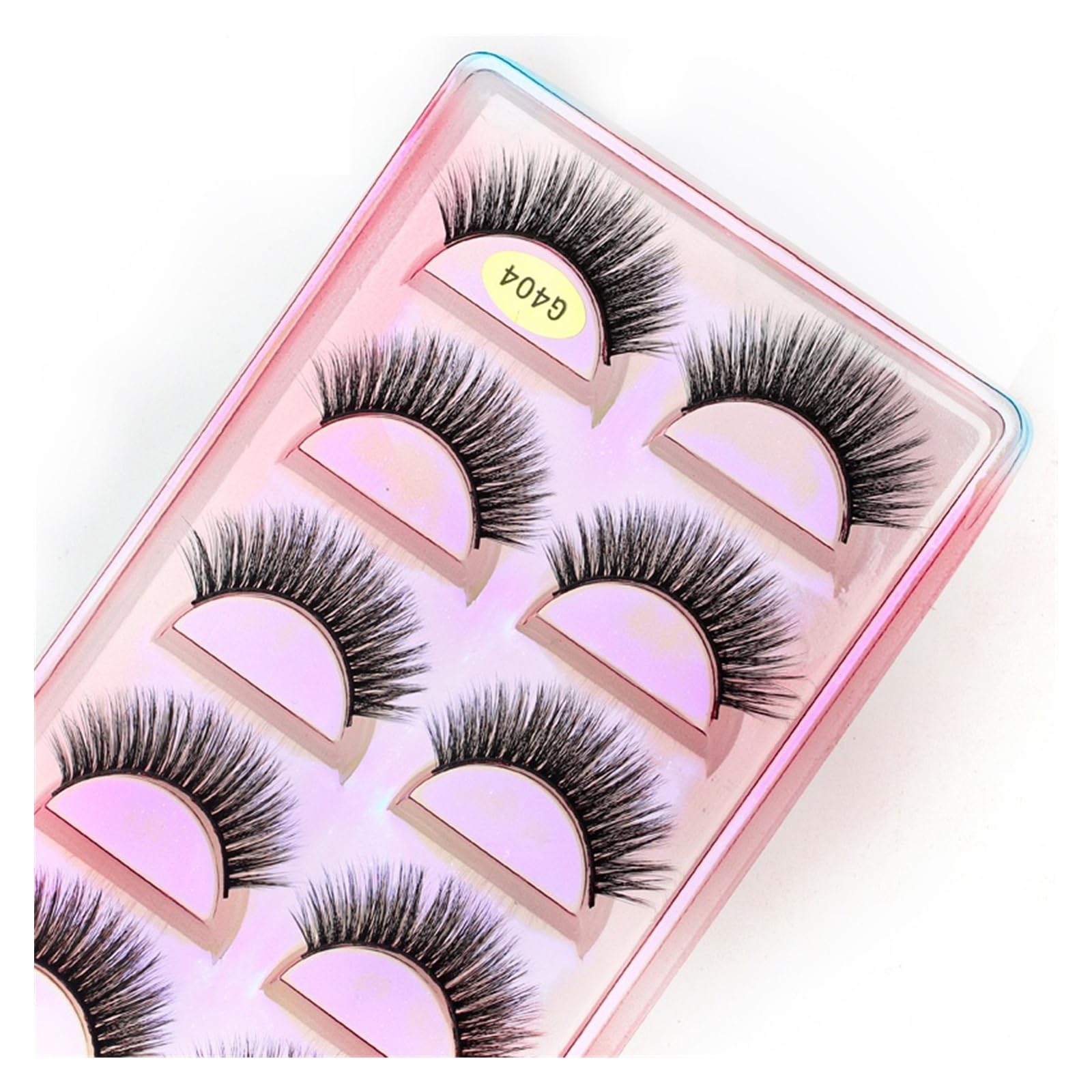 UAMOU Bulk Eyelashes 3D Mink Lashes Fluffy Soft Wispy Natural Eyelash Extension Reusable Cilios Mink False Eyelashes Makeup