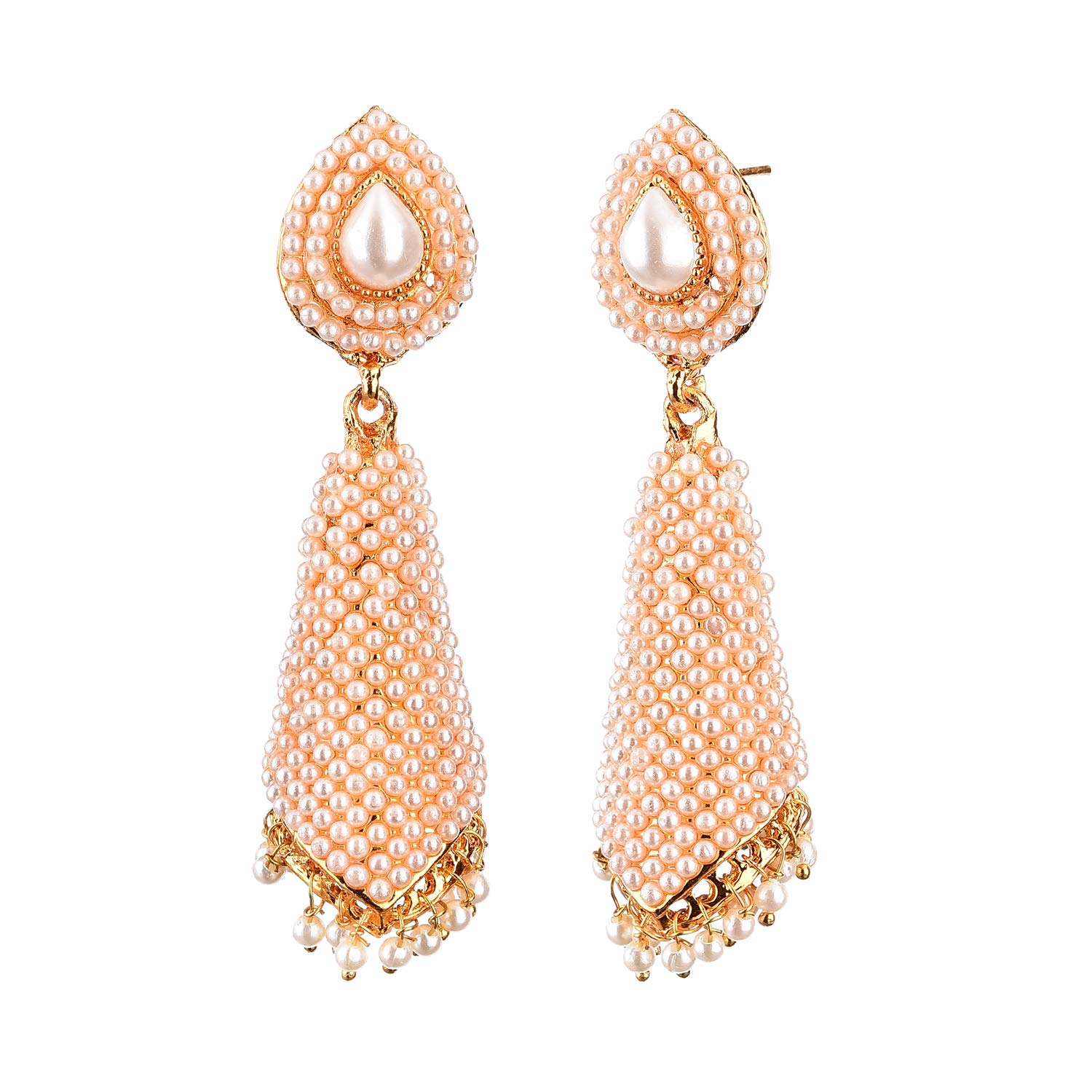 See full amazon price history chart for Zeneme Earring Gold Plated Brass Stunning Pearl Studded Shoulder Duster Dangle Earrings Jewellery For Girl And Women Zeneme Earring Gold Plated Brass Stunning Pearl Studded Shoulder Duster Dangle Earrings Jewellery For Girl And Women (B07MFH1NWT) Amazon Price History, Amazon Price Tracker