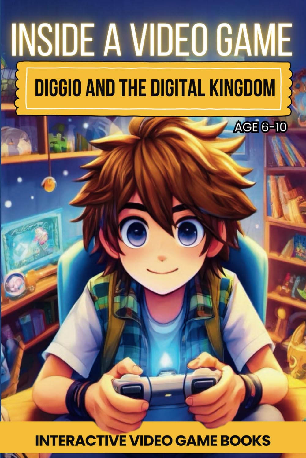Inside a Video Game: Diggio and the Digital Kingdom: INTERACTIVE VIDEO GAME BOOKS (The adventures of Diggio)