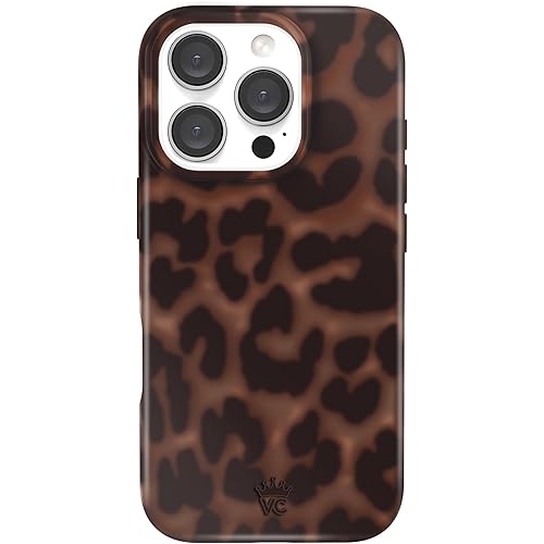 VELVET CAVIAR for iPhone 16 Pro Case - Compatible with MagSafe [10ft Drop Tested] - It Girl Leopard Print