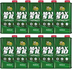 Kit 10 Aditivo Combustível Max S10 Diesel Bardahl 500ml