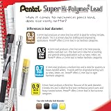Pentel Super Hi-Polymer Lead Refill, (0.7mm) Medium, 2H, 144 Pieces of Lead, 12 Tubes of Lead (50-2H) – view 3