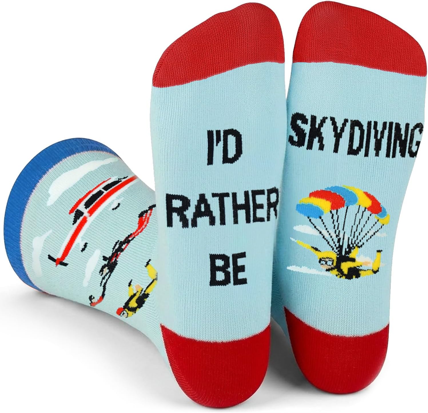 GOLIN Funny Outdoor Socks for Men Women - Great Birthday Christmas Adventures Gifts for Nature Lovers Outdoorsman