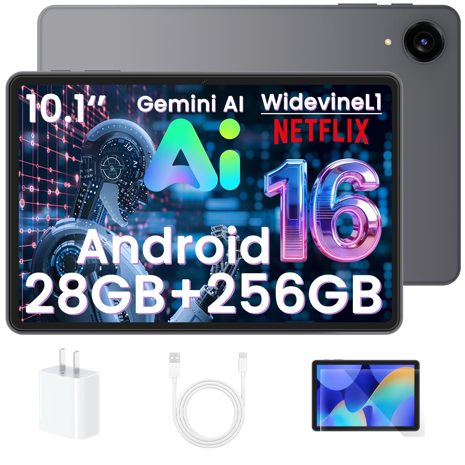Amazon.com : EHFiDC Android 16 Tablet - 10.1 Inch Tablets, 28GB
