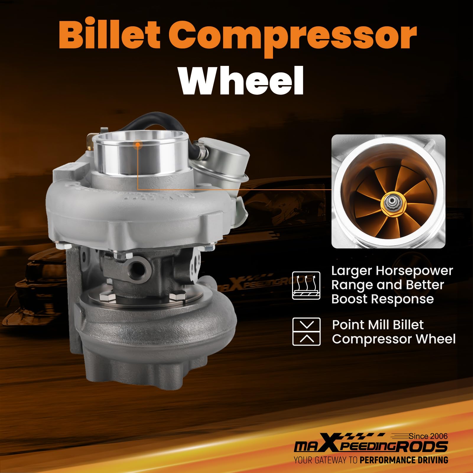 Amazon.com: maXpeedingrods GT28 GT2871 Turbo Turbocharger