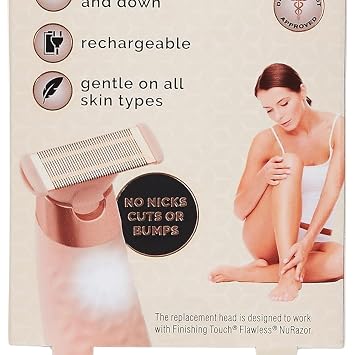 شفرة استبدال Nu Razor بدون لمس ، ذهب وردي