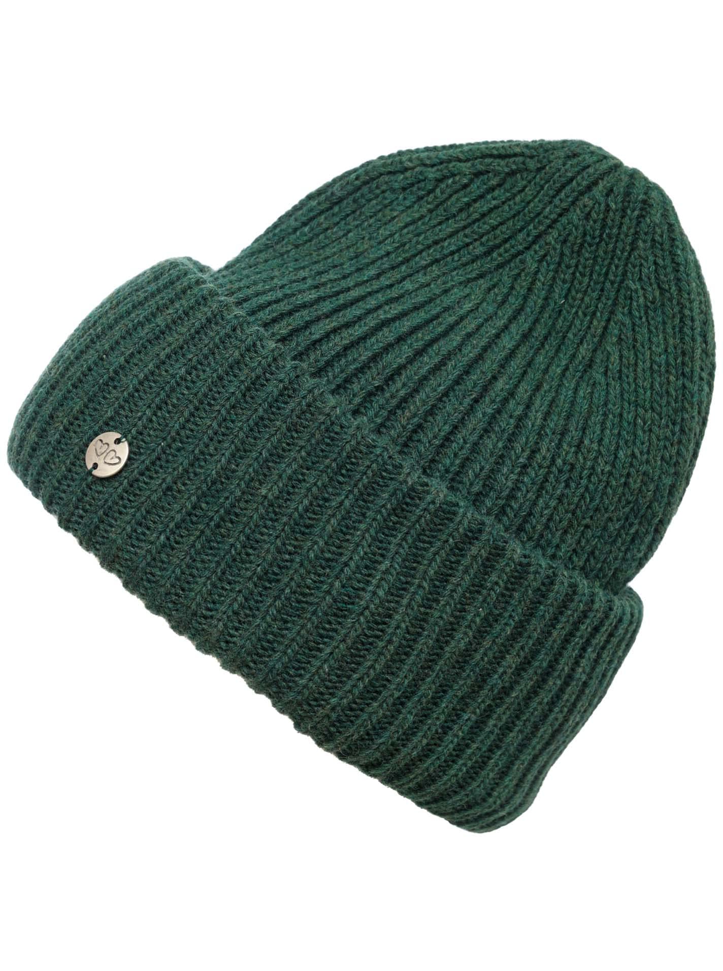 Zwillingsherz Slouch czapka beanie – wysokiej jakości czapka z dzianiny dla kobiet dziewcząt chłopców – czapka – unisex – rozmiar uniwersalny – ciepła i miękka latem jesienią i zimą – trwała gruba dzianina, khaki, jeden rozmiar