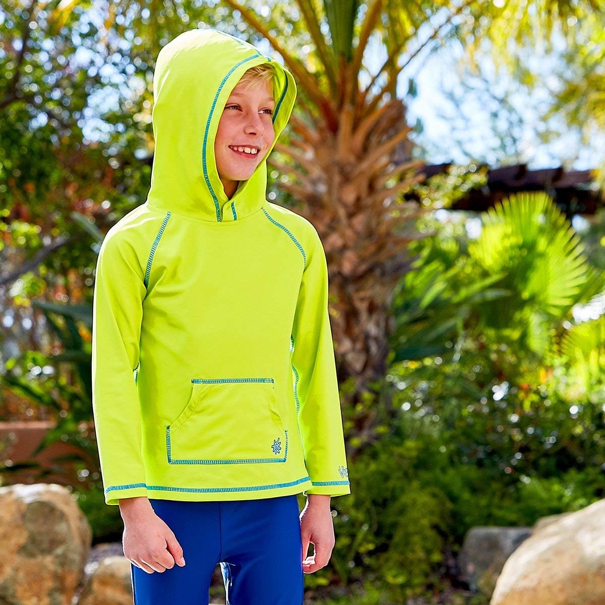 UV Skinz Boys’ Pullover Hoodie, UPF 50+ Sun Protection – Quick Drying Materials