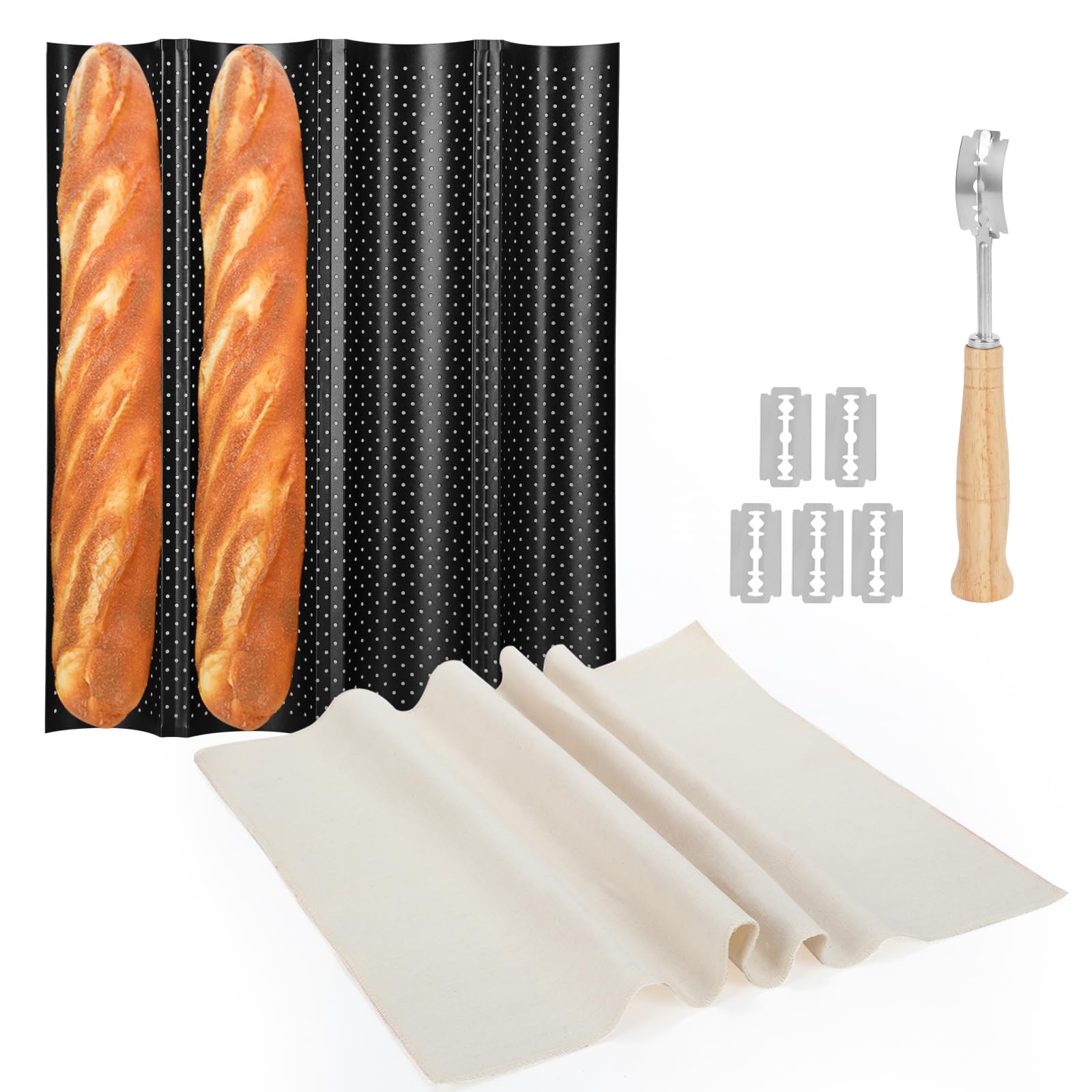 Spmarkt Baguette Pan Set