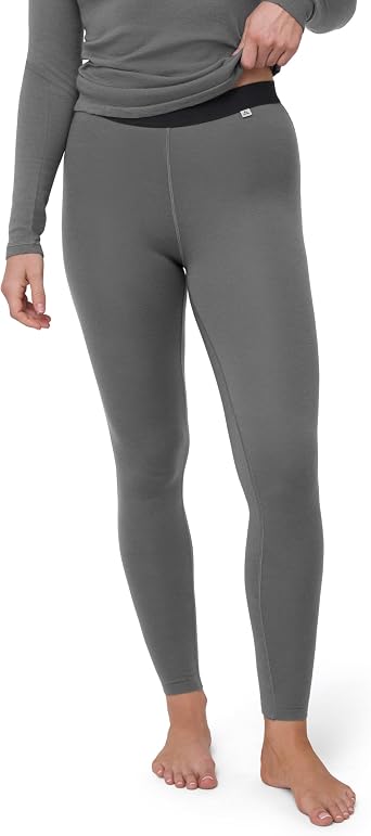 DANISH ENDURANCE Merino Wool Base Layer Tights Women, Warm Thermal