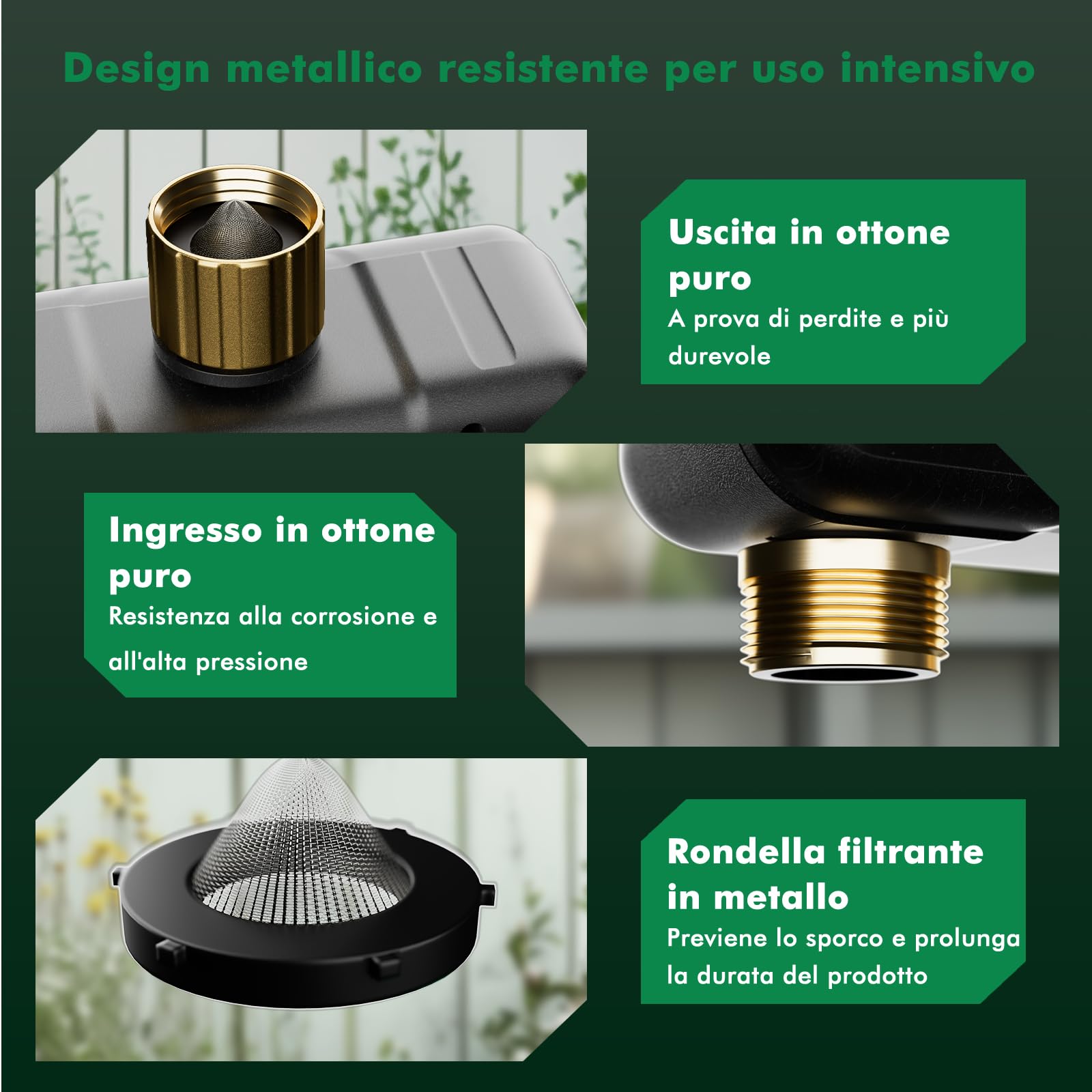 RESTMO Computer di irrigazione a 2 zona Chip Bluetooth + Wi-Fi integrato | Controllo app, Automatico/Manuale/Ritardo Pioggia, Timer per Tubo da Giardino
