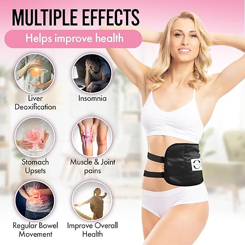 Miniatura 3 de Nuestro paquete revitalizante de aceite de ricino Wrap, una solución natural y eficaz para la desintoxicación del hígado, las estrías, nutre tu piel