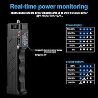 Vista 2 de FOMITO Agarre de batería multifuncional para cámara réflex digital, teléfono celular, bolsillo Osmo, para GoPro 10/9/8/7/6