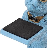 Vista 8 de Soporte de reloj hecho a mano, lindo modelo de figura decorativa, soporte de exhibición de reloj para joyería, reloj, pulsera, collar, hogar