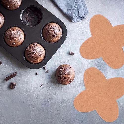 Miniatura 9 de DOITOOL 200 tazas de papel de chocolate para dulces, envoltorios de trufas de papel, tazas de trufas, envoltorios de chocolate, moldes de papel para