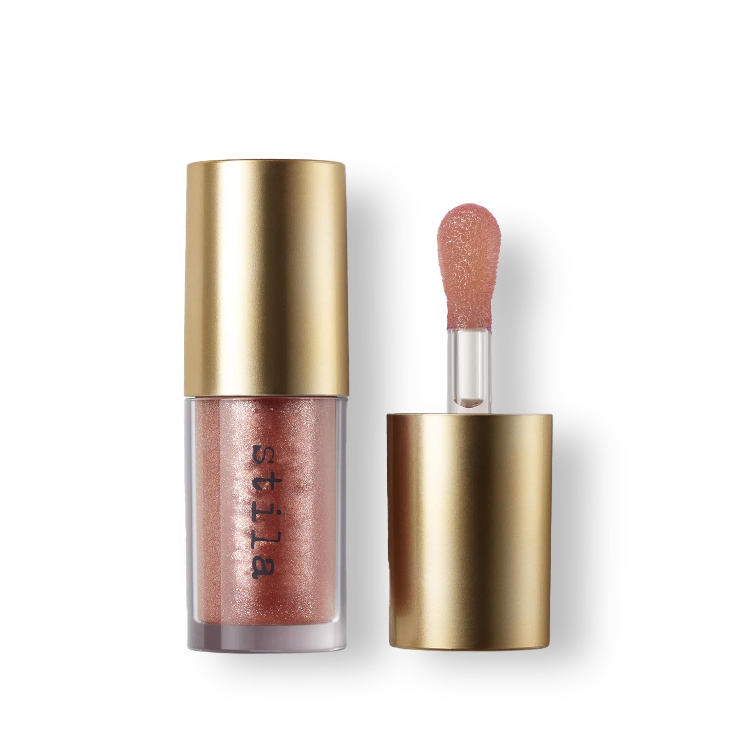 stila Heaven's Dew Gel Lip Oil, Hydrating Tinted Gloss Kitten Komet