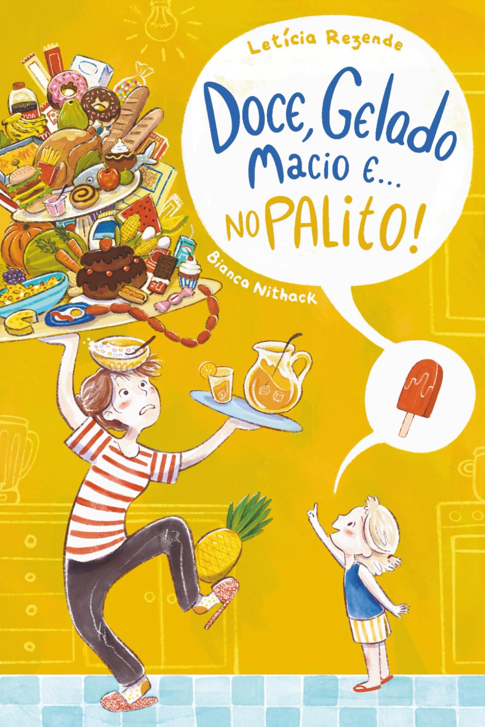 Doce, Gelado, Macio e no Palito: Um livro ilustrado para ler em família sobre amor e conexão