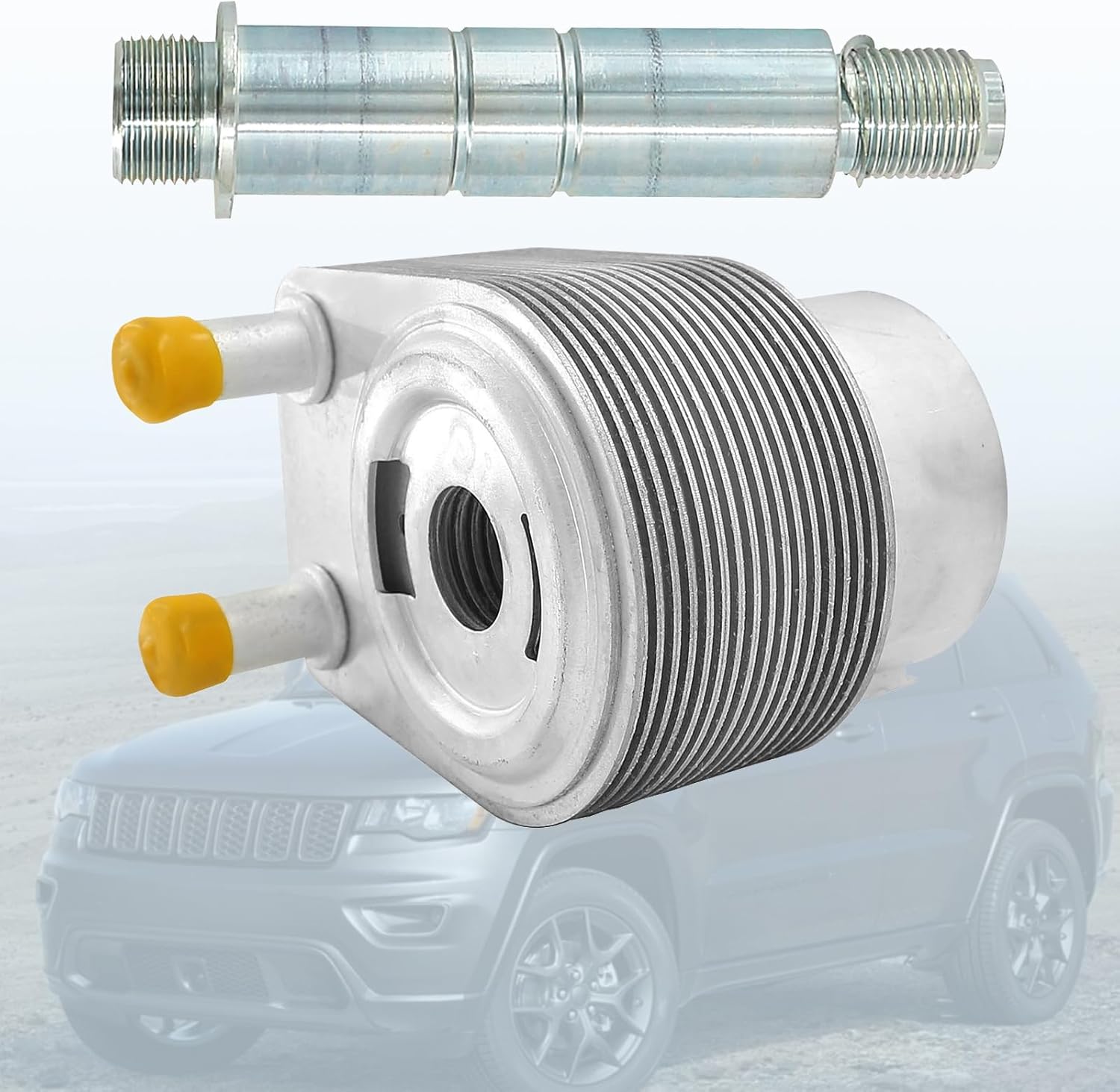 Engine Oil Cooler Compatible with Dodge Charger 2009-2023 Challenger 2012-2023 Durango 2018-2023, Grand Cherokee 2012-2021, Chrysler 300 2009-2023 5037523AB