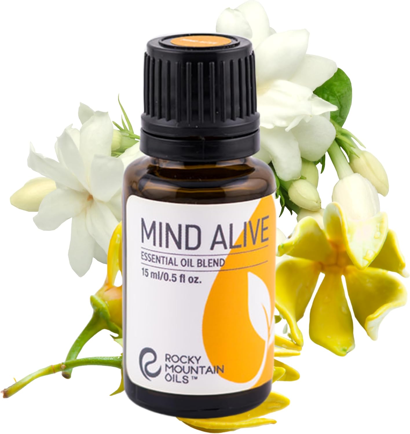 Rocky Mountain Oils - Mind Alive Essential Oil Blend - 15 ml - Natural Essential Oil Blend