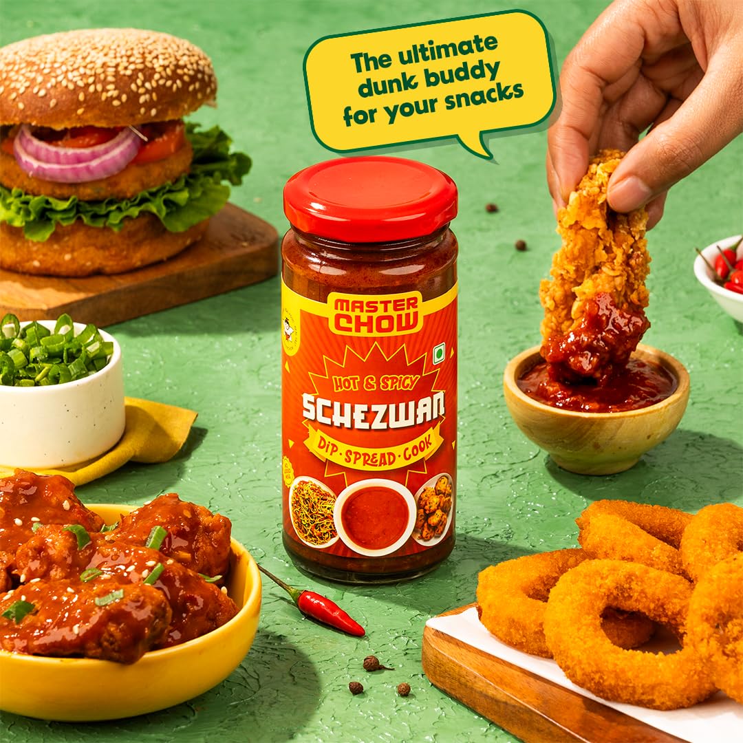 MasterChow Schezwan Hot and Spicy Chutney - 250 Gm 2