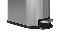 Vista 9 de Garvee 13 gal / 50 L Stainless Steel Kitchen Trash Can with Lid, Slim Rustproof Garbage Can, Large Step-on Metal Trash Bin with Inner Bucket, Rear