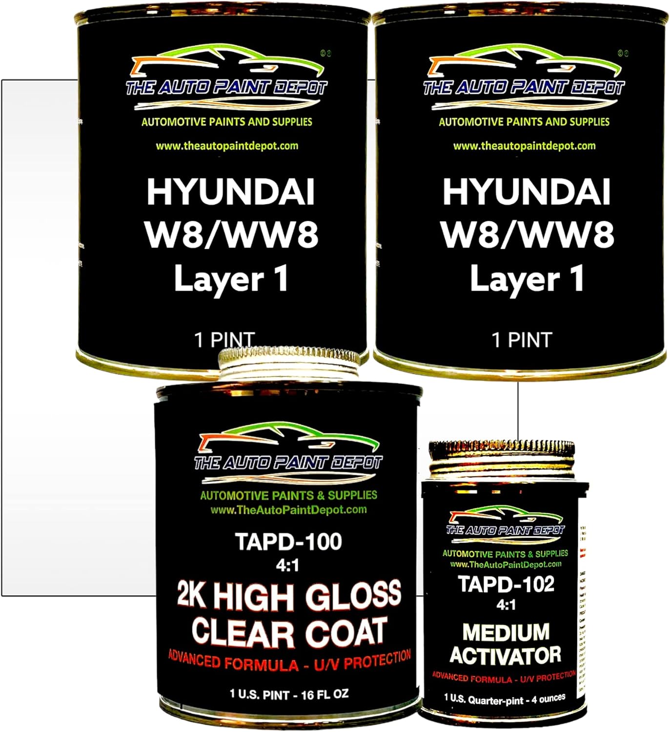 Auto Paint Depot Touch Up Paint for Hyundai Elantra,Sonata