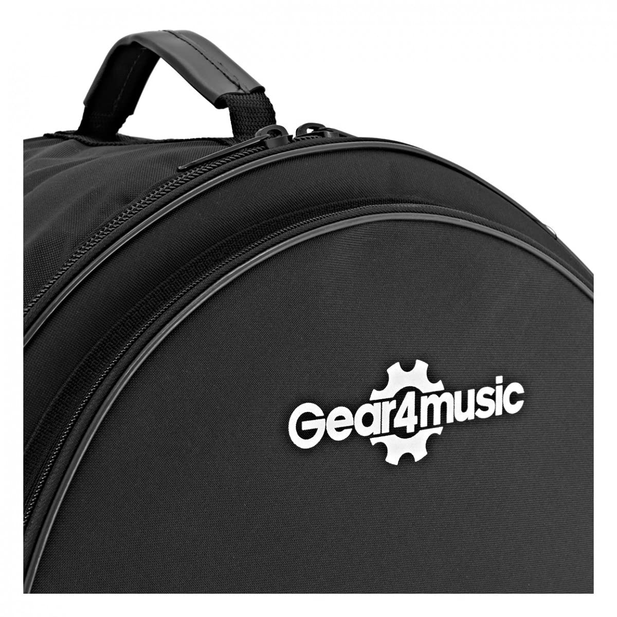 Sac de Batterie Rembourré pour Caisse Claire par Gear4music - 14" x 6,52 | Pour Caisses Claires 14 x 6,5 en Nylon 10mm avec Poignée, Bandoulière et Poche Frontale