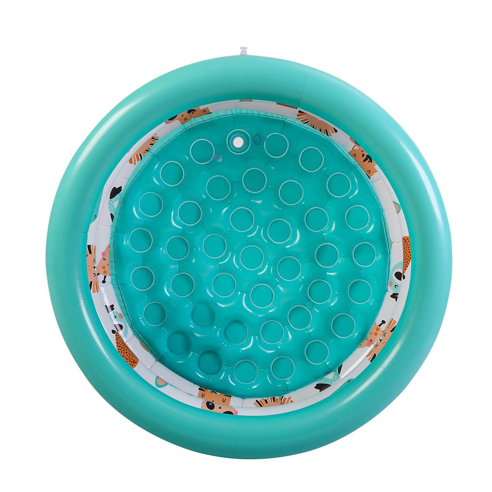 Bassin gonflable imprimé mignon pour plage et vacances estivales en famille au soleil