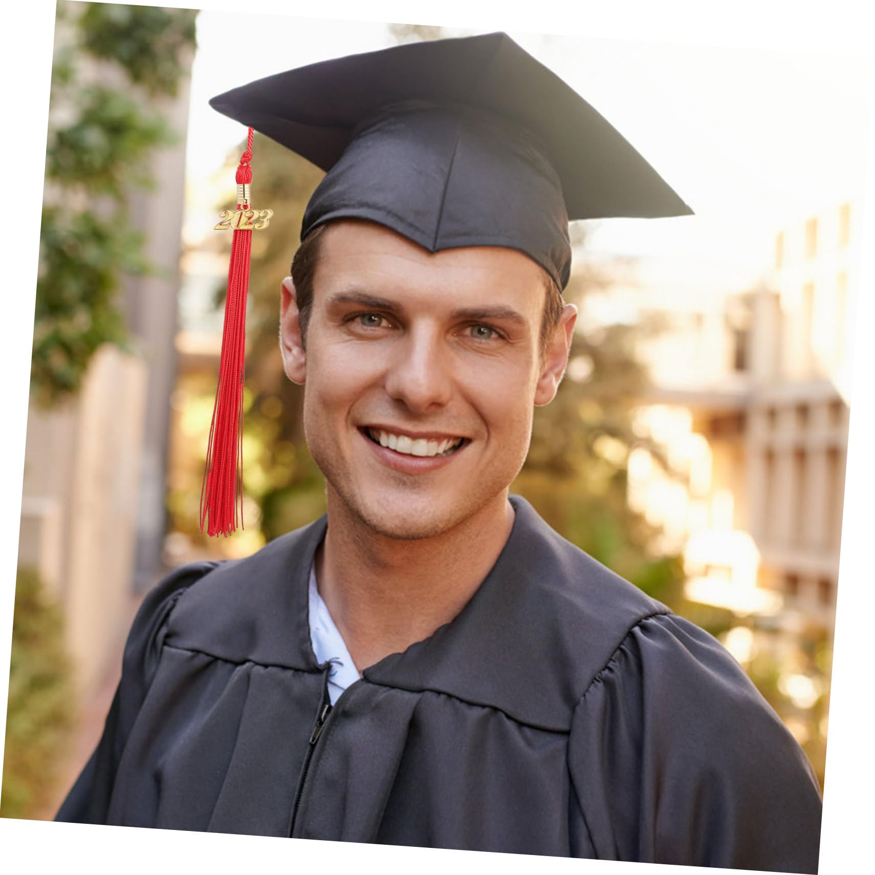 NUOBESTY 3 Set Di Nappe Per Cappelli Da Laurea Con Ricamo Dellanno Eleganti Accessori Per Cappelli Da Laurea Per Sessioni Fotografiche 10 Pezzi * 3