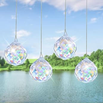 Crystal Sun Catcher Crystals for Hanging Prism 4 40 mm