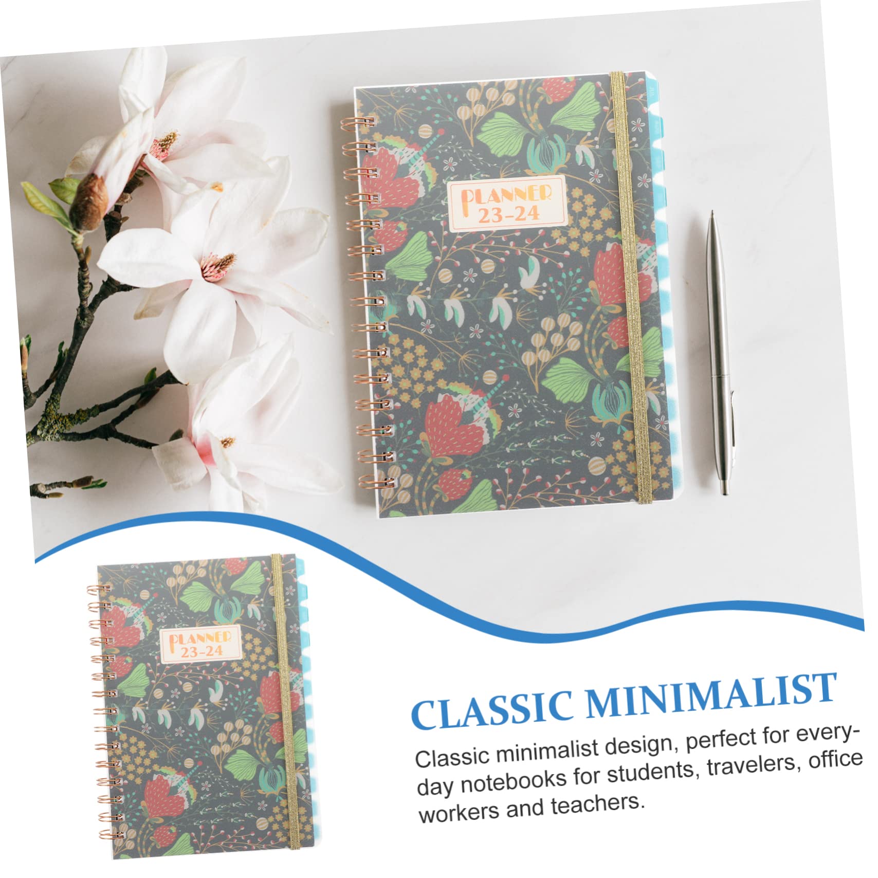Lurrose 3 Pz Libro Agenda 2023 Taccuini Di Uso Quotidiano Taccuino Pianificatore Giornaliero Blocco Note Portatile Blocco Note Per La Gestione Del Tempo Libri Di Appunti Colorful Carta