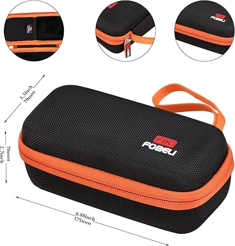 Miniatura 6 de FBLFOBELI Estuche portátil de almacenamiento duro para Klein Tools ET140 medidor de humedad sin pines, protector de EVA funda de transporte (solo