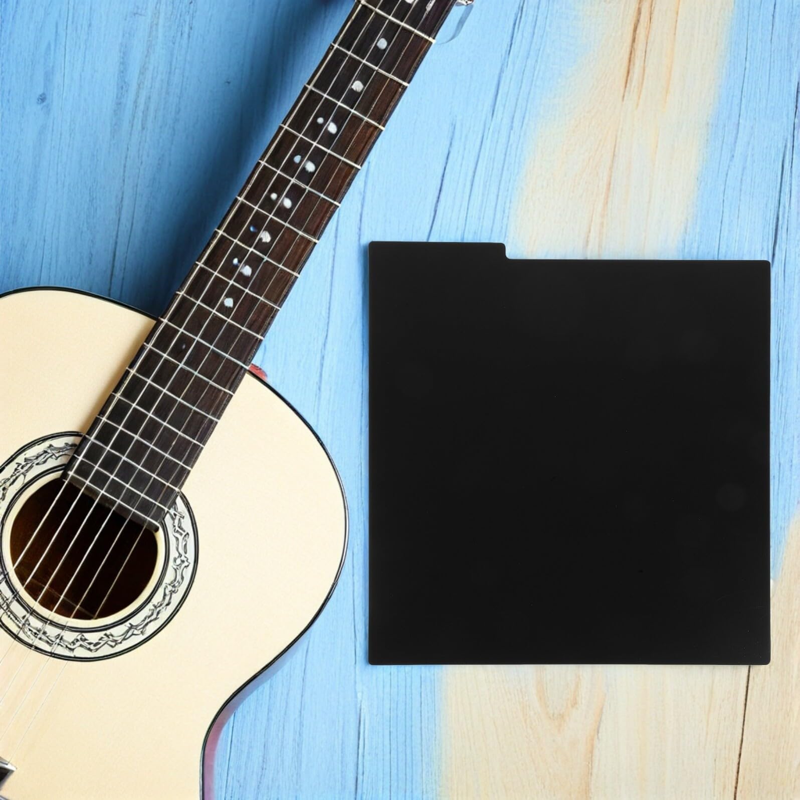 SOIMISS 16 Pezzi Divisori per Album Vinile in PVC Nero 330x317mm, Separatori per Dischi in Vinile Riutilizzabili per Organizzazione Collezioni, Accessori Salvaspazio per Ufficio e Studio